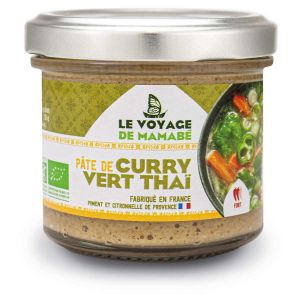 Le Voyage De Mamabé - Pâte de curry vert thaï 105g
