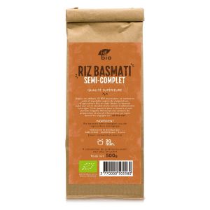 Id Bio - Riz basmati bio sup&eacute;rieur semi-complet - 25kg