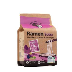 Autour Du Riz - Ramen soba sarrasin riz complet bio 280g