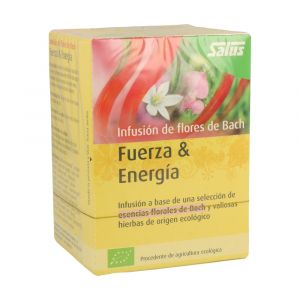 Salus - Infusion Flores force et &eacute;nergie de Bach 15 sachets