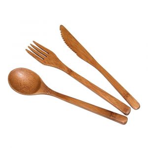 Bamix - Set 3 couverts en bambou
