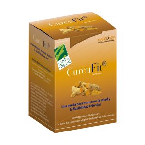100% Natural - CurcuFit 90 capsules végétales