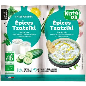 Natali - Mélange d'épices pour tzatziki bio 2x3,5g