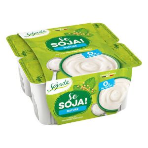 Sojade - Dessert nature au soja 4x100g