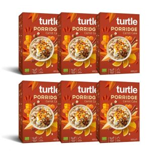 Turtle - 6 x Porridge BIO Carrot Cake