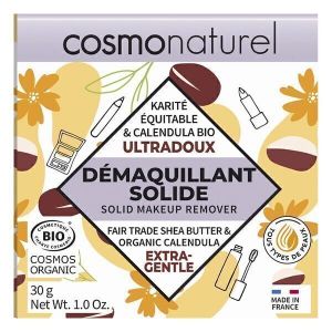 Cosmo Naturel - Démaquillant visage solide bio 30g
