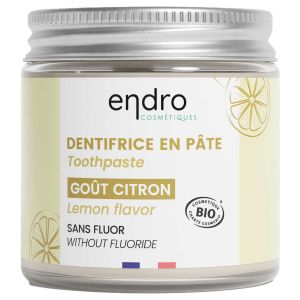 Endro Cosmétiques - Dentifrice en pâte citron 100ml