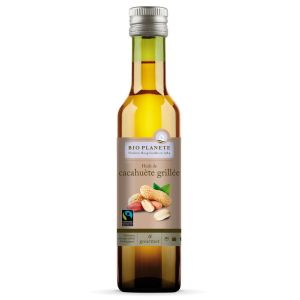 Bio Planète - Huile de cacahuète grillée bio équitable 250ml