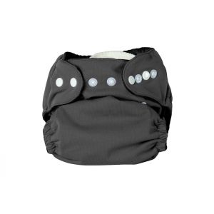 P'tits Dessous - Couche lavable bébé Sweet Lili, Taille Junior (11-20 kg) - Gris