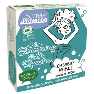 Secrets De Provence - Shampoing solide r&eacute;parateur 85g