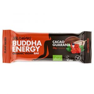 Iswari - Barre bouddha energy cacao guarana bio 35g