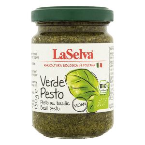 La Selva - Pesto vert sans ail au basilic bio 130g