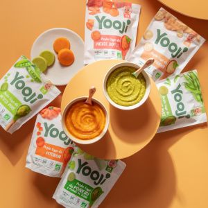 Yooji - Purées légumes BIO - Dès 4M - 40 à 60 repas