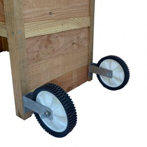 Cot Cot House - Kit de roulettes pour poulailler