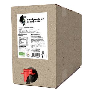 Autour Du Riz - Vinaigre de riz Bib 5L