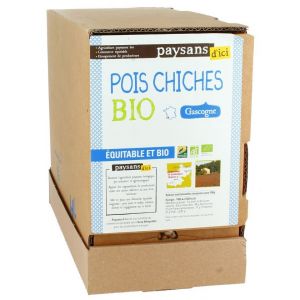 Paysans D'ici - Pois chiches bio & equitable VRAC RHD 5 kg