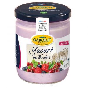 Gaborit - Yaourt de brebis aux fruits rouges 400g