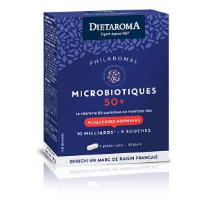 Dietaroma - Microbiotiques 50 ans et + 30 gélules