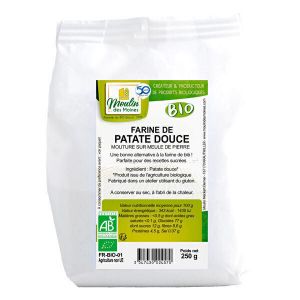 Moulin Des Moines - Farine de patate douce bio 250g