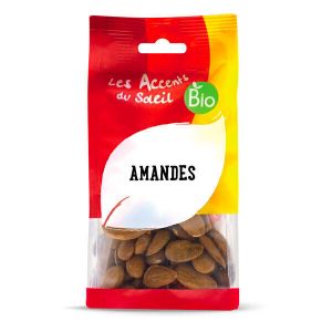 Les Accents Du Soleil - Amandes décortiquées bio 250g