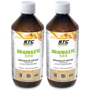 Stc Nutrition - DRAINAXYL® 500 Draineur détox - Thé Pêche - Cure 30j
