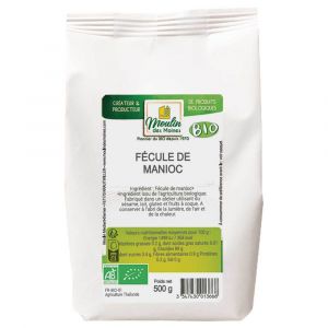 Moulin Des Moines - Fécule de manioc bio 500g