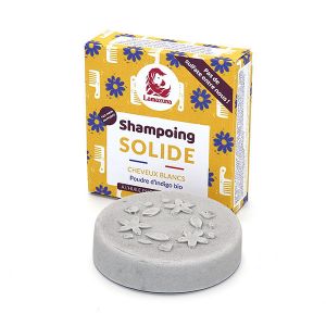 Lamazuna - Shampoing solide pour cheveux blancs 70g