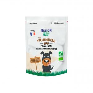Nestor Bio - Nestor - Friandises Bio Sans Céréales Volaille pour Chien 120g