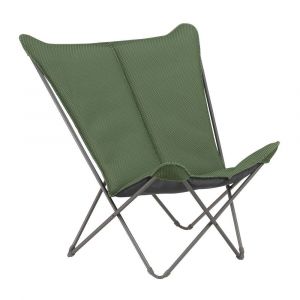Lafuma Mobilier - Fauteuil papillon matelassé grande largeur - POP UP XL