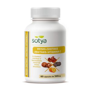 Sotya - Reishi, Maitake et Shitake 60 capsules