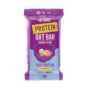 Iswari - Barre protéine avoine cookie amande cajou bio 40g