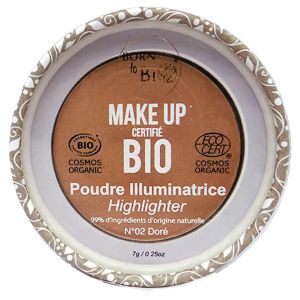 Born To Bio - Poudre illuminatrice (highlighter) 02 doré 7g born to bio