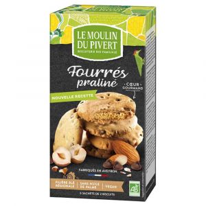 Le Moulin Du Pivert - Cookies fourrés praliné 175g
