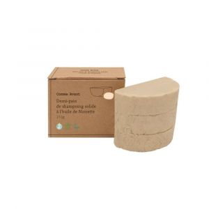 Comme Avant - Shampoing solide à l'huile de noisette demi pain