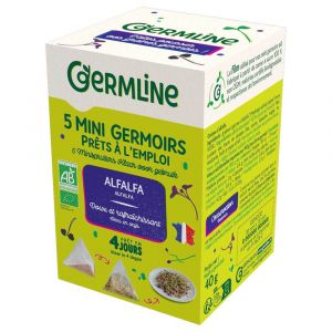 Germ'line - Mini germoirs alfalfa x5 bio