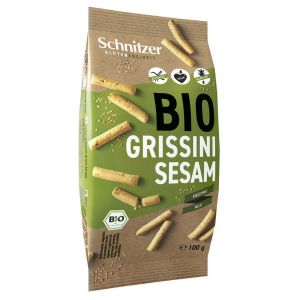 Schnitzer - Gressins au sésame sans gluten bio 100g