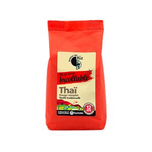Autour Du Riz - Riz thaï rouge complet étuvé 500g