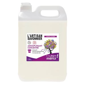 L'artisan Savonnier Entretien - Assouplissant concentré Lavande 5L