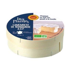 Lait Plaisirs - Camembert bio Normandie AOP 250g