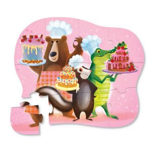 Crocodile Creek - Mini puzzle - 12 pieces - Sweet Treats