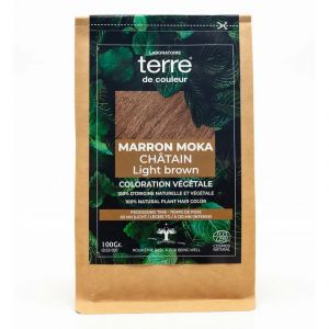 Terre De Couleur - Coloration V&eacute;g&eacute;tale Progressive Marron Moka 100 g