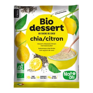 Natali - Crème dessert chia-citron 60g
