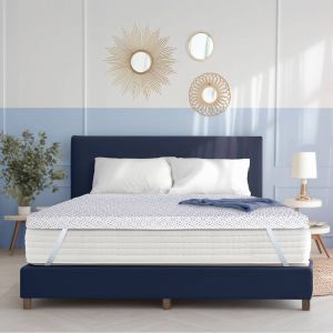 Camif - Surmatelas mousse à mémoire de forme Colas 80 x 200 cm