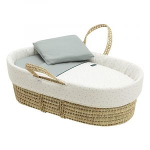 Cambrass - Couffin pour bébé Matelassé Magia Vert 39x80x25 cm