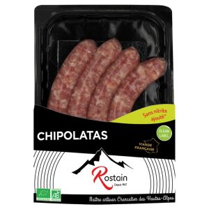 Rostain - Chipolatas x4 220g