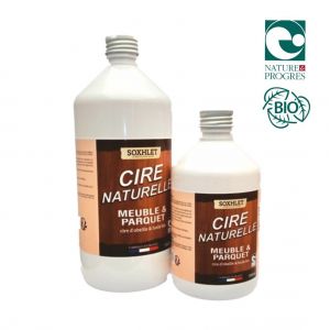 Solibio - Cire naturelle Meuble et parquet 500ml