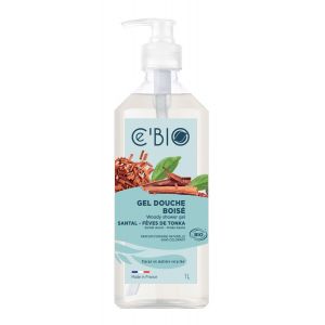 Ce'bio - Gel douche Santal & Fèves de Tonka 1L