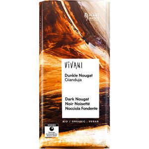 Vivani - Tablette chocolat noir pralin&eacute; noisette bio 80g