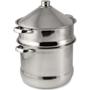 Baumalu - Couscoussier Tajine en inox 9 litres - induction