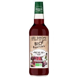 Maison Meneau - Sirop de canne hibiscus bio 50cl